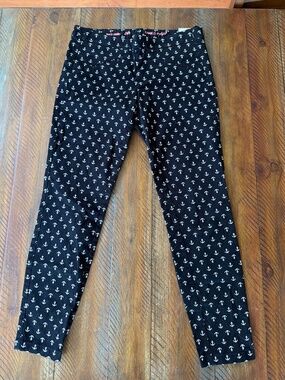 Women’s Vintage GAP Khakis Pants Anchor Graphic New with Tags NWT size 8